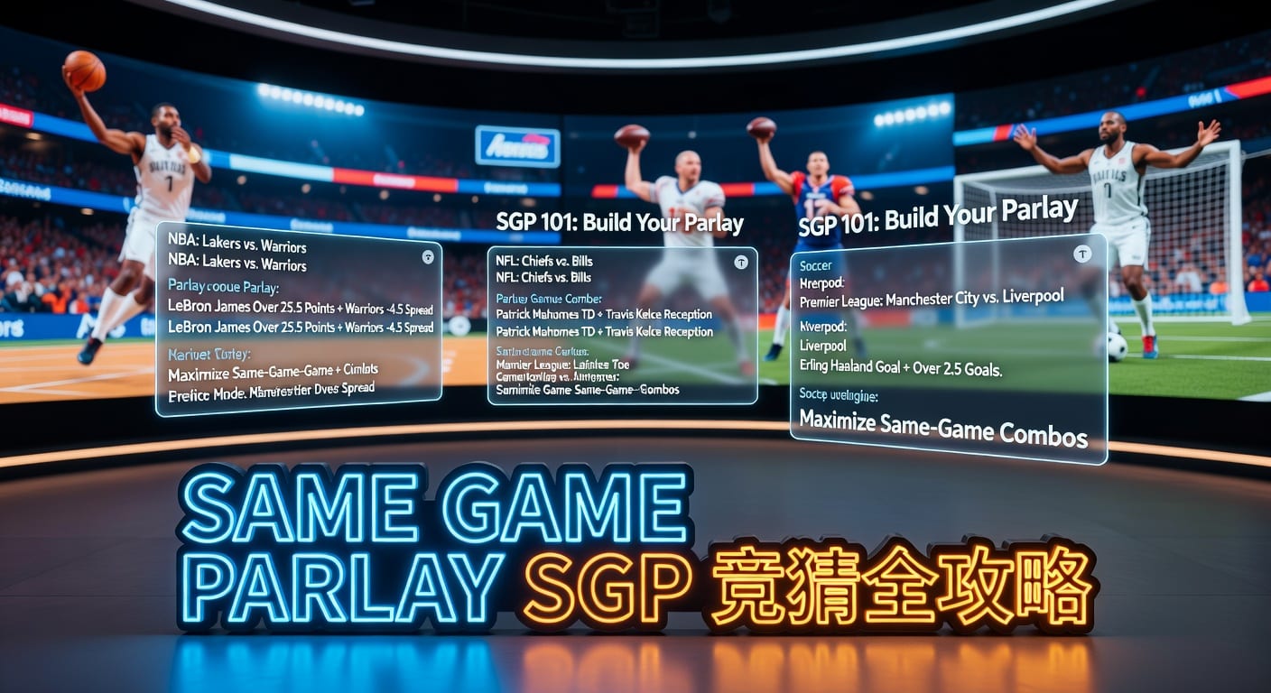 same game parlay SGP 实战解析：投注技巧与风险控制