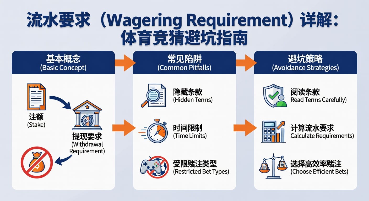 流水要求 wagering requirement 计算与规则说明
